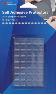 3M Elastikpuffer transparent SJ5308T BL (VE80x18) (1 Pack)