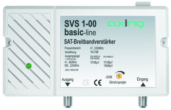 AXING SVS100 Satelliten-Breitbandverstärker 22 kHz