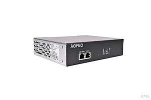Agfeo ES PURE-IP X IT PureIP-Anlage im 19z-Gehäuse schwarz 1HE m.bis zu 30VoIP-Ka