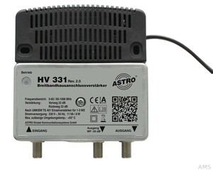 Astro HV331 Breitbandverstärker 33dB 1006MHz