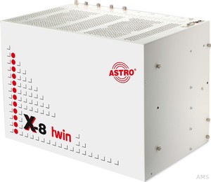 Astro X8BASISTWIN mit bis zu 8 SAT-Eingängen bis zu 32 AV