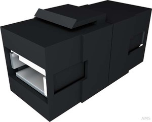 Bachmann 917.120 USB A/A 3.0 Keystone Modul schwarz