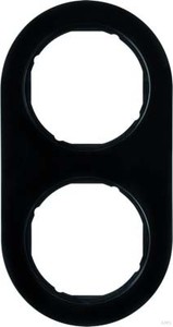 Berker 10122045 Rahmen Serie R. Classic schwarz, glänzend