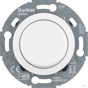 Berker 294410 Universal-Drehdimmer mit Zentralstück