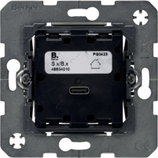 Berker 48604010 USB PD Power Modul, 65W, S/B