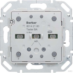 Berker 80142180 Tastsensor-Modul 2-fach mit BCU KNX S. 1/B. x