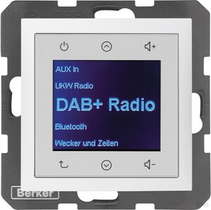 Berker Radio DAB+ S1/B..x pw. mat t 29849909