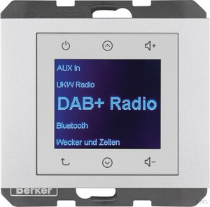 Berker Radio DAB+, K.x alu 29847003