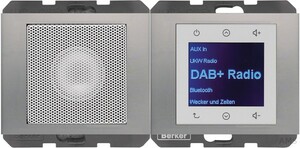 Berker Radio mit Lautspr. DAB+ K. x edelst. 29807004