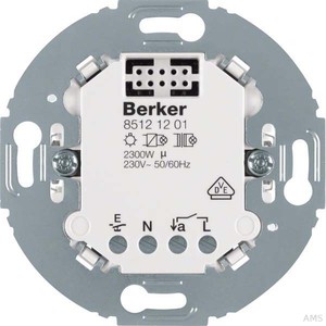 Berker, Schalter 85121201 Bnet Rl-Sche 230V 1K M Ns-Eing