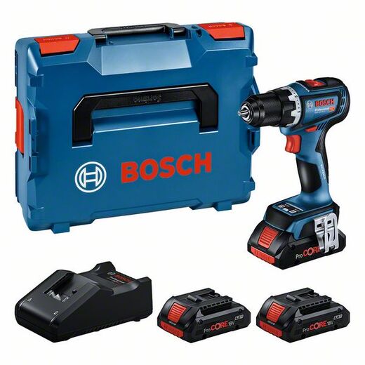 Bosch 0615A5002R GSR 18V-90 C (3xPC4,0Ah, GAL 18V-40, L)