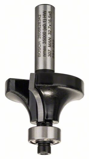 Bosch Abrundfräser 8mm 16,5 mm 2608628342