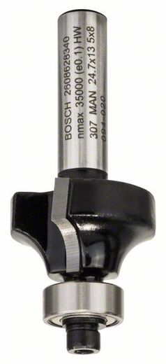 Bosch Abrundfräser 8mm 6 mm 2608628340