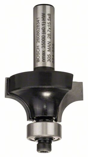 Bosch Abrundfräser 8mm 8 mm 2608628341