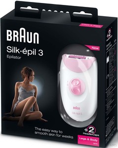 Braun 3270 Silk-epil 3 Legs & body (6 Stück)