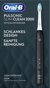 Braun Oral-B Zahnbürste Schwarz Pulsonic SlimCl 2000