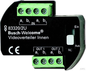 Busch-Jaeger 83320/2 U Videoverteiler Innen UP