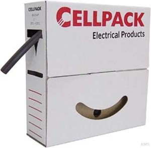 Cellpack SB 12,7-6,4/SCHWARZ SCHRUMPFSCHLAUCH-BOX