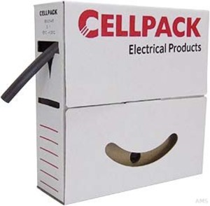 Cellpack SB 18-6 schwarz 7m Schrumpfschlauch-Abrollbox