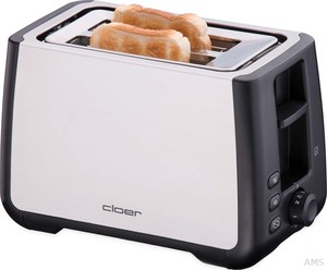 Cloer Toaster 2 Scheiben XXL 3569 eds/sw