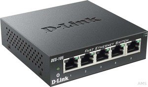 D-Link 5-Port Switch Layer 2, 10/100Mbit DES-105/E