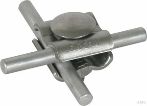 Dehn 315119 Universal-Verbinder NIRO für Rd 8-10mm