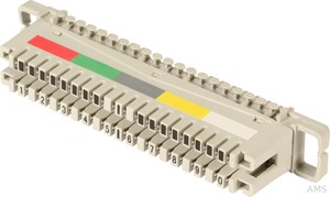EFB-Elektronik LSA-Anschlussleiste 2/10 zu 10DA mit Farbcode 46006.1F