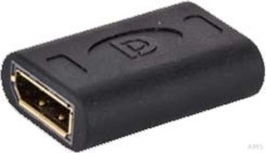 E+P DisplayPort Kompaktadapter 4K UHD,vergoldet DP29