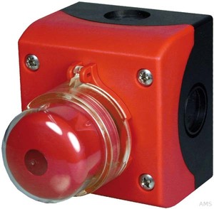 Eaton PV-Feuerwehrschalter 1S 1Ö rot M22-SOL-PVLPL11-230Q