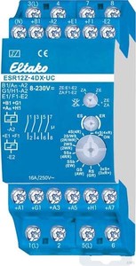 Eltako ESR12Z-4DX-UC        4fach Stromstoß-Schaltrelais