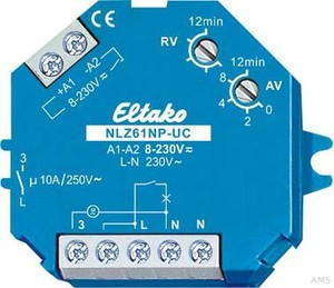 Eltako NLZ61NP-8.. 230V UC Nachlauf-Relais