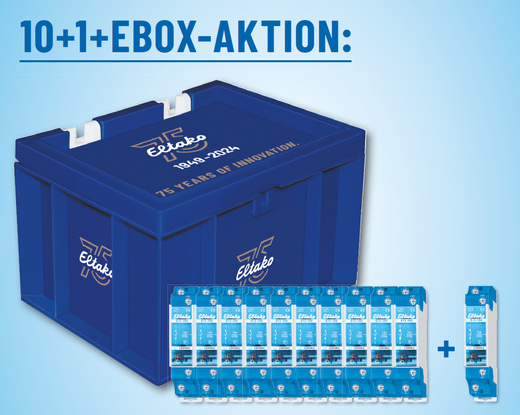 Eltako Stromstossschalter-Box EBOX75/10+1-S12-100-230V