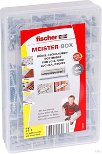 Fischer Meister-Box m Dübel Meister-Box mit Dübel SX+Schrauben