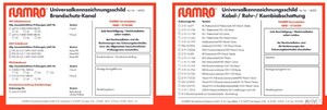 Flamro 14000 Kabel/Rohr/Kombisch./Brandschutz-Kanal