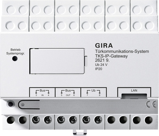 GIRA 262197 TKS-IP-Gateway (2.Generation) 5 Liz. Türko