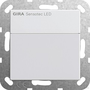 GIRA, Schalter 237827 Sensotec LED o.Fernbedienung System 55 Reinweiß m