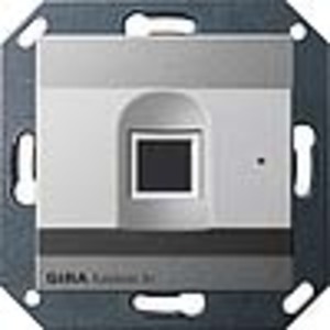 GIRA, Schalter 261726 Gira Keyless In Fingerprint-Leseeinheit System 55 F Alu
