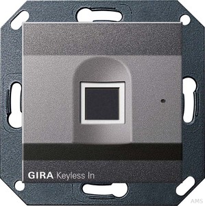 GIRA, Schalter 261728 Gira Keyless In Fingerprint-Leseeinheit System 55 Anthrazit