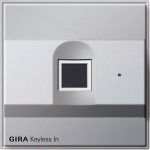 GIRA, Schalter 261765 Gira Keyless In Fingerprint-Leseeinheit Gira TX_44 F Alu