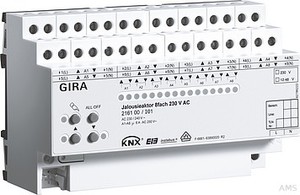 Gira 216100 Jalousieaktor 8fach 230V AC KNX/EIB REG