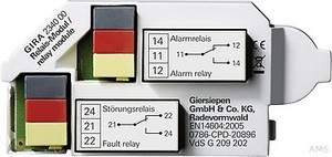 Gira 234000 Relaismodul Dual-Rauchwarnmelder Melder