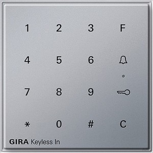 Gira 260565 Keyless In - Code Tastatur Alu