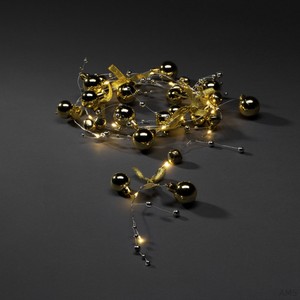 Gnosjö Konstsmide LED-Dekolichterkette Perlen 3290-803