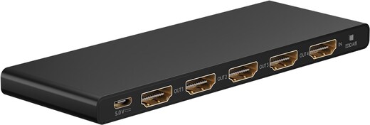 Goobay HDMI-Splitter 1IN/4OUT 2.0 58483