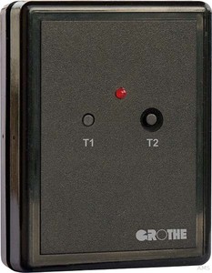 Grothe Mistral 800 Mobil schwarz Mobiler Empfänger schwarz, mit Gürtelcli
