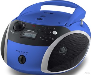 Grundig GRB-3000BT Blau/Silber CD-Radio (2 Stück)