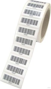 HT Instruments Barcode-Etiketten 1000Stck auf Rolle lfd. Nr. 5001-6000