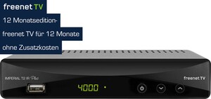IMPERIAL DVB-T2 HDTV-Receiver freenet TV IMPERIALT2IR+ +12Mon