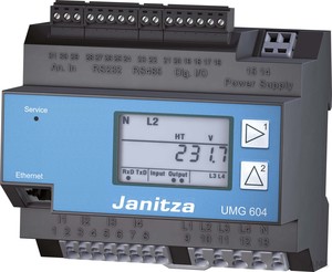 Janitza Hochleistungs-Netzanalysator UMG 604 E-PRO 230V (UL)