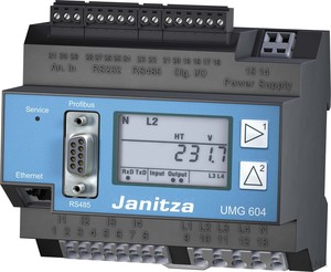 Janitza Hochleistungs-Netzanalysator UMG 604 E-PRO 24V (UL)